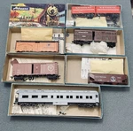 Lot Of 6-ATHEARN Trains Miniature Ho Open Box 1773/5405/5028/5001/1871/1409. Fixed Price $38.00.
