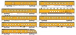 Kato Olympian Hiawatha 9-CAR Passenger Set Milwaukee Road 106089. Fixed Price $319.98.