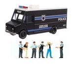 Preiser 1/87 Ho Figures +walthers Morgan Olson Star Van Police Csi Crime Scene. Fixed Price $51.75.