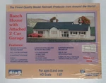 Ihc Scale - Ranch House With Attached 2 Car Garage Kit #4944 Sealed. Fixed Price $25.45.