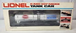 Lionel #6-9334 Humble Oil Dome Tanker W/ Original Box And 027 Gauge. Fixed Price $18.00.