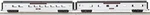 Mth 30-6717 Prr 60' Streamlined Abs Sleeper/diner Passenger (set Of 2) Ln. Fixed Price $51.99.