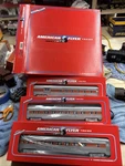 American Flyer 6-49605 Haven Three Passenger Set Nos New/obs/carton. Fixed Price $149.99.