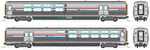 Kato 356241 Ho Scale Amtrak Viewliner Baggage-dorm Ph Iii 69004 35-6241. Fixed Price $93.95.