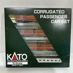 Kato Gauge 106-1702 Corrugated Passenger Car Set PENNSYLVANIA-2. 3.1.1. Fixed Price $154.50.