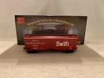 Roundhouse #85504 Scale Swift 36' Meat Reefer #srlx 5237. Fixed Price $29.99.