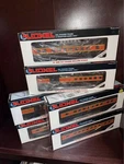 '89 Lionel Illinois Central - Car Passenger Set 'o' & 027 Gauge 16044 16047. Fixed Price $348.88.