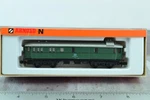 Arnold 3301 Db Passenger - Baggage Car Green Scale. Fixed Price $21.99.