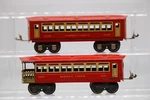 Gauge Red Passenger #1690 Car & #1691 Observation Tin Litho Lionel Lines. Fixed Price $169.99.