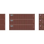 New Athearn 40' Low-cube Container Beacon (3) Scale. Fixed Price $39.99.