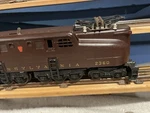 Lionel Postwar 2360 Pennsylvania GG1 Five Stripe Tucson Runs -n -r. Fixed Price $550.00.