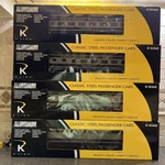 K Line Aluminum Classic Steel Passenger Cars Set Of 4. Fixed Price $599.00.