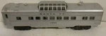 1964-5 Vintage Lionel Gauge #2404 Lighted Santa Fe Vista Dome Passenger Car. Fixed Price $64.99.