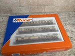 Roco Ho Scale Tee Db Passenger Car 3-PIECE Set Red/cream Speisewagen New In Box. Fixed Price $135.00.