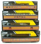 K-line K4688F Southern Pacific 21" Aluminum Passenger Cars (set Of 4) Ln/box. Fixed Price $949.99.