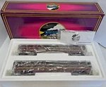 Mth O-gauge MT-6507 Pennsylvania Painted 70' Scale Aluminum Sleeper/diner Set Ob. Fixed Price $139.95.