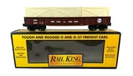 30-7206L Mth O-gauge Norfolk & Western (#80007) Semi-scale Gondola W/(3) Crates. Fixed Price $39.95.