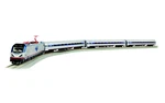 Bachmann 00772 Ho Scale Amtrak City Sprinter Train Set. Fixed Price $469.99.