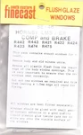 South Eastern Finecast SE46 - Flush Glazing Kit Hornby Coach R442/R443/R421/R434. Fixed Price $6.19.