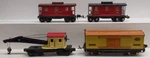 Lionel Vintage Assorted Freight Cars: 2657, 5620, 814. Fixed Price $84.99.