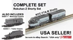 Rokuhan Z Shorty Nyc New York F7 A-b Locomotive Set ST012-2 SA001-1 SA003-1 Usa!. Fixed Price $89.99.