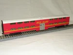 Kato Ho 35-6034A Rock Island Bi-level Passenger Car 4-WINDOW Coach #157 W/lights. Fixed Price $100.00.