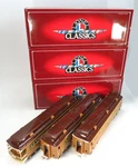 Lionel Classics 6-13420 Brown Car Passenger State Set, Standard Gauge. Fixed Price $999.99.