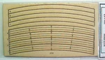 Mrgs 3-RAIL 27" Wood Railroad Crossing For Atlas Curved (6043) Sectional Track. Fixed Price $11.95.