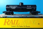 S01: Mth No. 30-7309 Union Pacific Semi-scale Single-dome Tank Car #69012. Fixed Price $39.95.