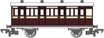 Bachmann 76033 Thomas & Friends Toby's Museum Brake Coach. Fixed Price $45.23.
