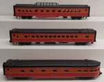 Mth 20-6523 Southern Pacific 70' #510 #568 #1290 Passenger Cars Ex. Fixed Price $233.74.