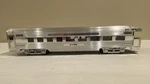 K-line Millennium Gauge Streamlined Aluminum Passenger Observation Car No Box. Fixed Price $29.95.