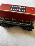 Lionel Electric Trains Automatic Lumber Car No. 3461 Model Box 3451 (8953). Fixed Price $45.99.