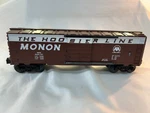 Lionel 6-19289 Scale Monon Hoosier Line Boxcar #6464-197. Fixed Price $31.96.