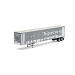 Athearn 72822 Ho Mecz 53' Wabash Plate Trailer #461662. Fixed Price $44.99.