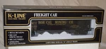 K-line 623-9011 Norcal Mining Co. Classic Diecast Scale Hopper Gauge New. Fixed Price $24.99.