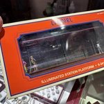 Lionel Train 6-24159 Lighted Station Platform 12" Ln Excellent Lights Work. Fixed Price $35.00.