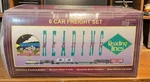 Vintage Mth O Scale Reading Lines 6 Car Freight Set All Different Nib 20-90001. Fixed Price $450.00.