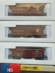 Pennsylvania Prr Three 40 Ft X-29 Express Box Cars Ho Scale " Gold Line New. Fixed Price $143.95.
