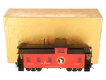 Oriental Limited Brass Gn 30FT Steel Caboose #X200 (2-RAIL) -painted Ln/box. Fixed Price $254.99.