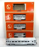 Lionel Lines 15 Aluminum 4-CAR Passenger Set Used 6-19160 19163 %. Fixed Price $251.99.