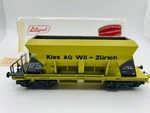 Vintage Liliput Scale Kies Wil-zurich Gravel Hopper Wagon. Fixed Price $16.99.