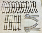 Lot Of Hornby Super-elevated 2-RAIL Gauge Track + Pair Manual Switches !. Fixed Price $19.99.