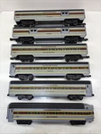 Lionel Lackawanna 15 Aluminum Car Passenger Set Gauge 6-19131 19136. Fixed Price $295.00.