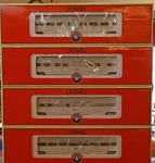 Lionel 6-29144 Santa Fe 18" Aluminum Passenger Car Pack. Fixed Price $999.99.