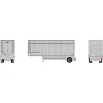 Athearn 90204 Ho Ups/no Shield 28' Ready-to-run Drop Sill Trailer #296613. Fixed Price $36.04.