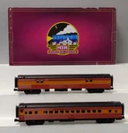 Mth 20-69239 Gauge Sp 70' Streamlined Baggage/coach Passenger (set Of 2). Fixed Price $174.99.