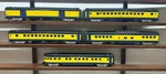 Mth #20-6518 Alaska 70' Scale Streamline Passenger Car Set 3 Rail O Ln. Fixed Price $599.95.