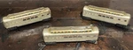 Marx Santa Fe 3152 Full Dome Illumination O-gauge Train Cars. Fixed Price $149.95.