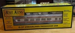 Rail King Mth O-27 Santa Fe Streamlined Passenger Coach Car 30-6120 #3152. Fixed Price $79.95.